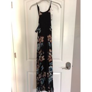 Free people dress with side cut outs.